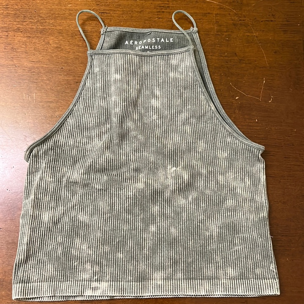 Green tank top